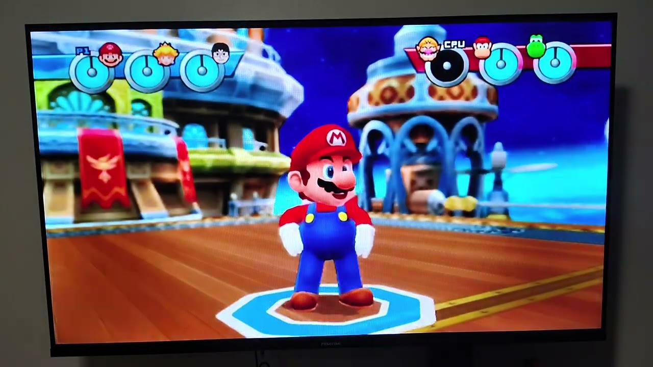 Gaming episode: Mario sports mix Exhibition for dodgeball by star 3