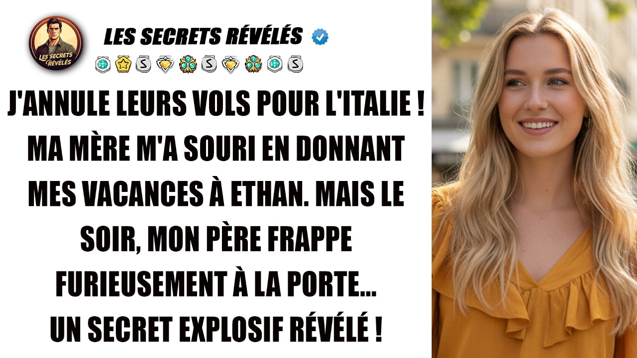 Mes parents m'ont remplacé lors du voyage que j'ai payé. J'ai changé leurs billets par...