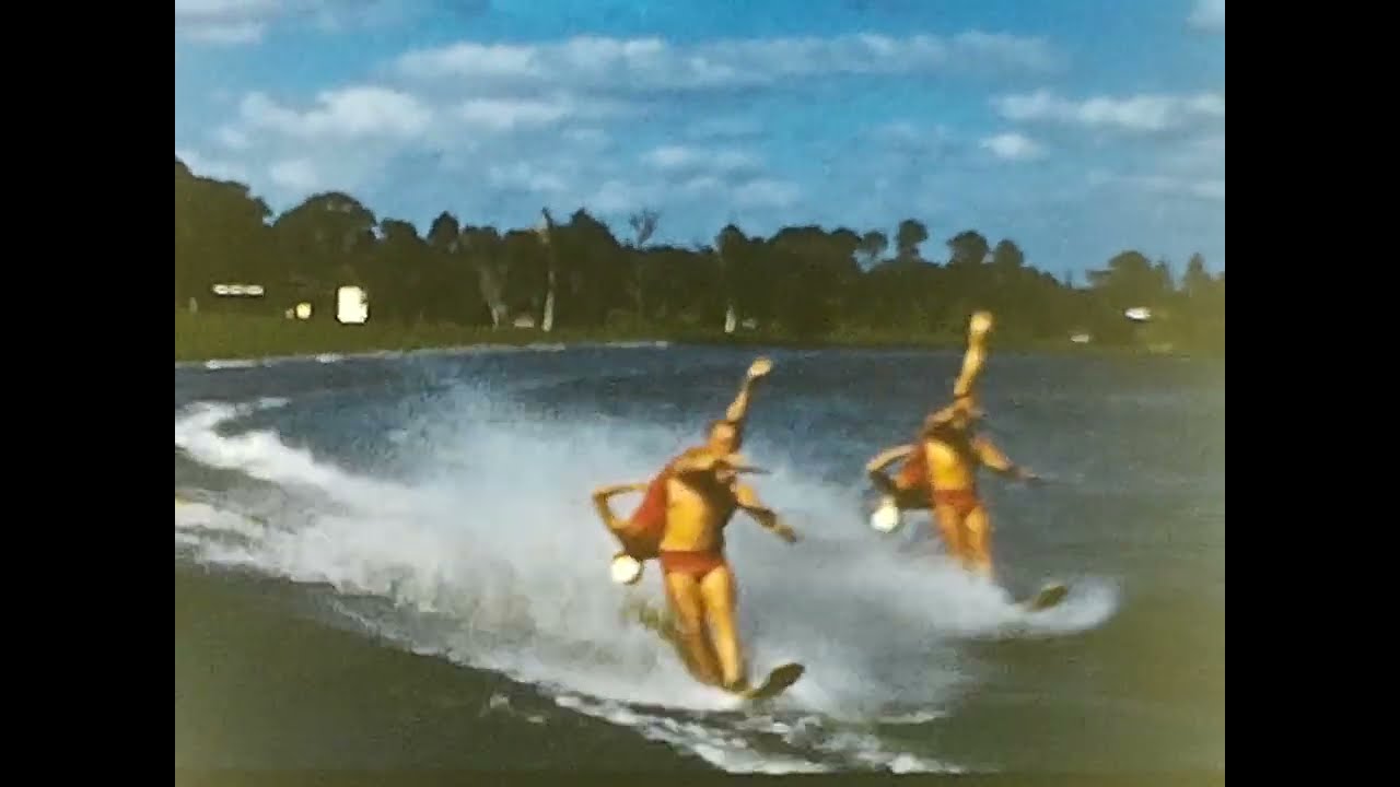 Sarasota Florida Sunshine Springs Water Circus 1956