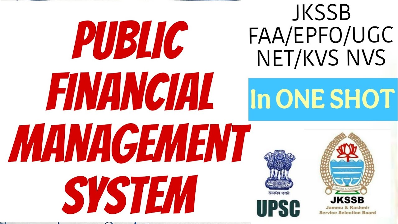 Public Financial Management System PFMS | JKSSB FAA/EPFO/UGC NET/KVS NVS PGT COMMERCE