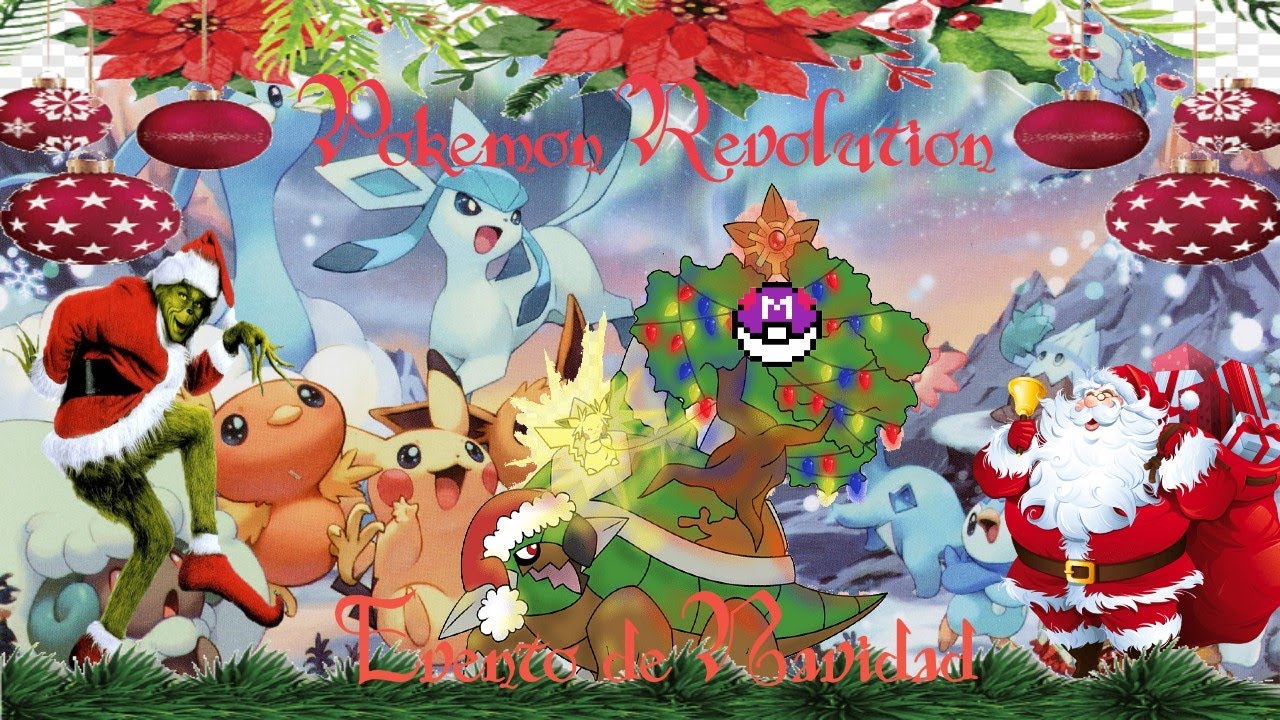 Pokemon Revolution Evento Navidad El Boss Grinch parte 1, consigue una MasterBall Gratis