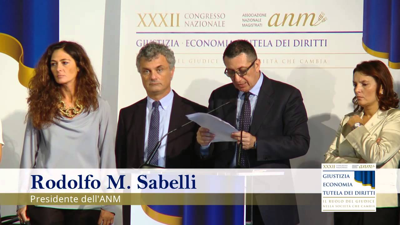 #XXXIICongressoANM La mozione finale del XXXII Congresso dell'Associazione Nazionale Magistrati