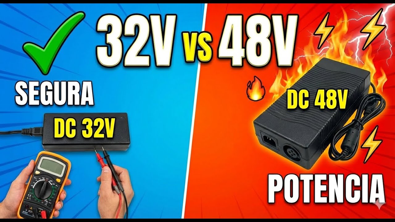¿Qué fuente es mejor para TPA3255? Prueba de Potencia: 32V vs 48V (Fosi / Aiyima)