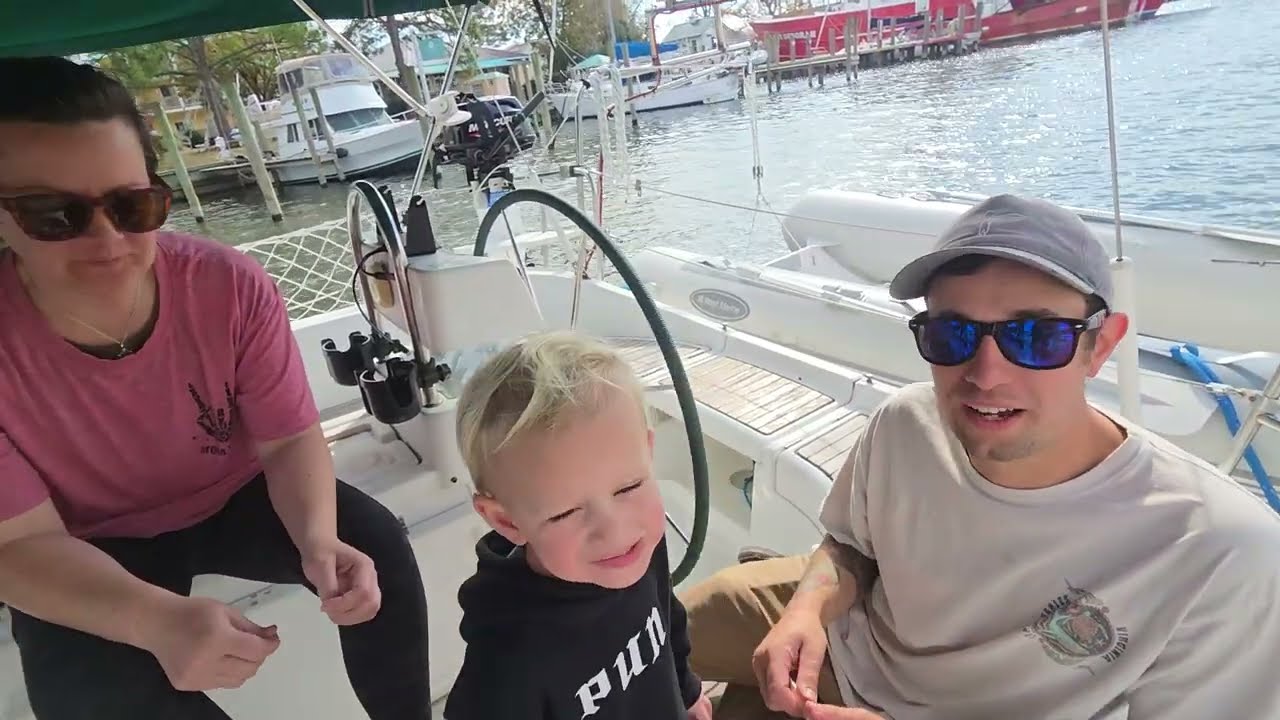Afloat with First Mate Finn ⚓