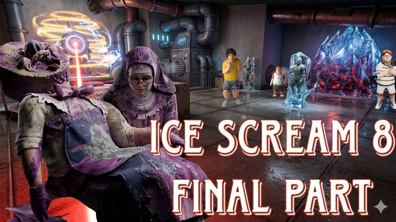ICE SCREAM 8: FINAL PART | The End of Rod's Factory (Full Walkthrough)