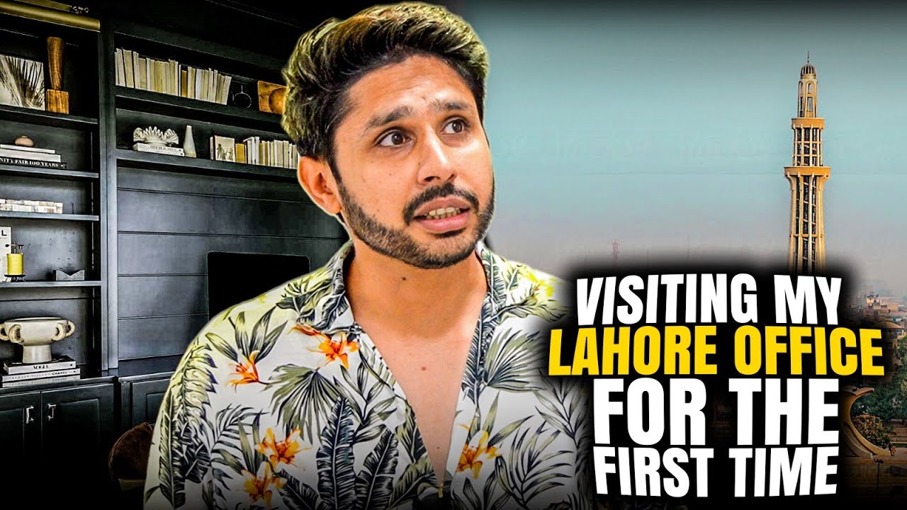 VISITING LAHORE OFFICE FOR THE FIRST TIME | KASHAN MAHFOOZ | SAFRA DEVELOPERS | PAKISTAN REAL ESTATE