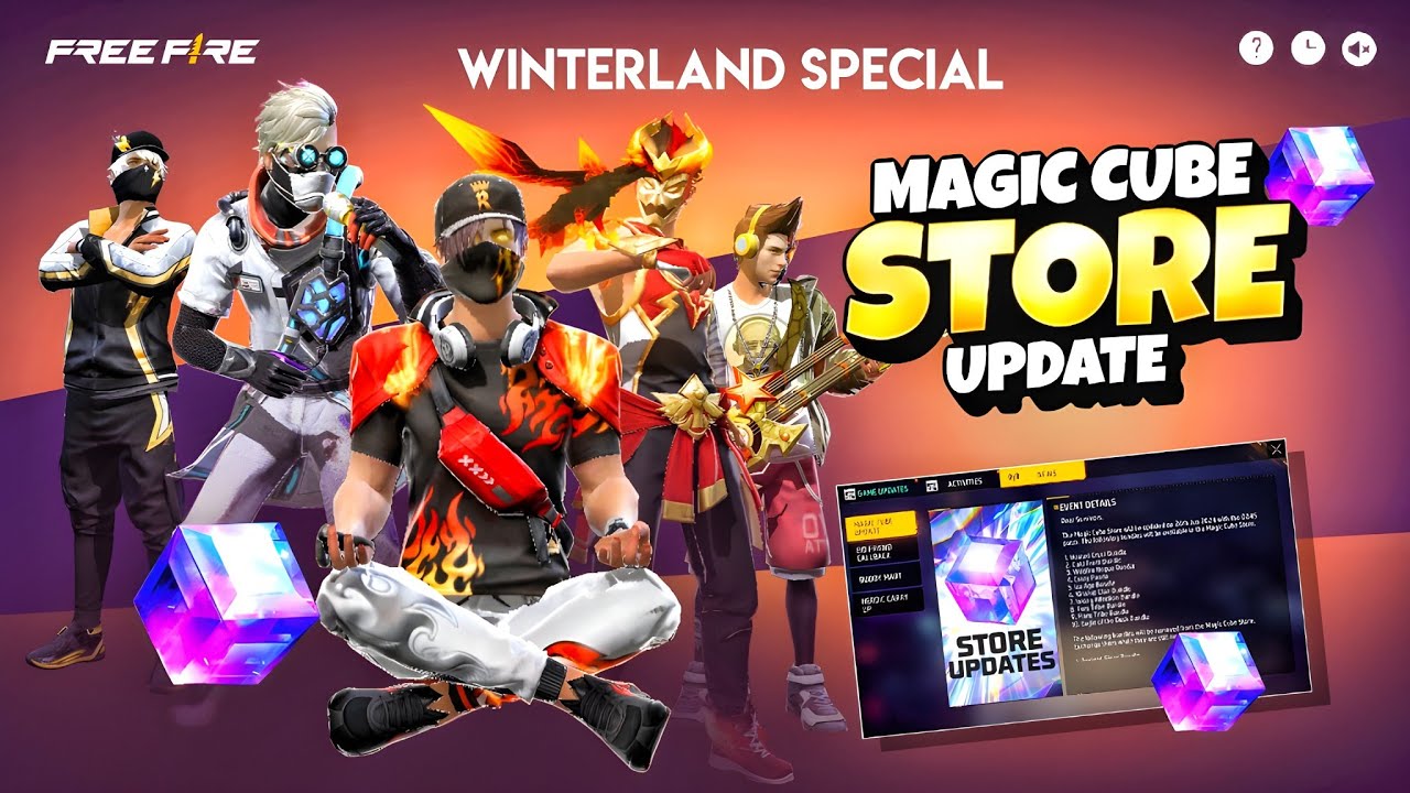 Next Magic Cube Bundle 🤯🥳| magic cube store update | free fire new event | ff new event