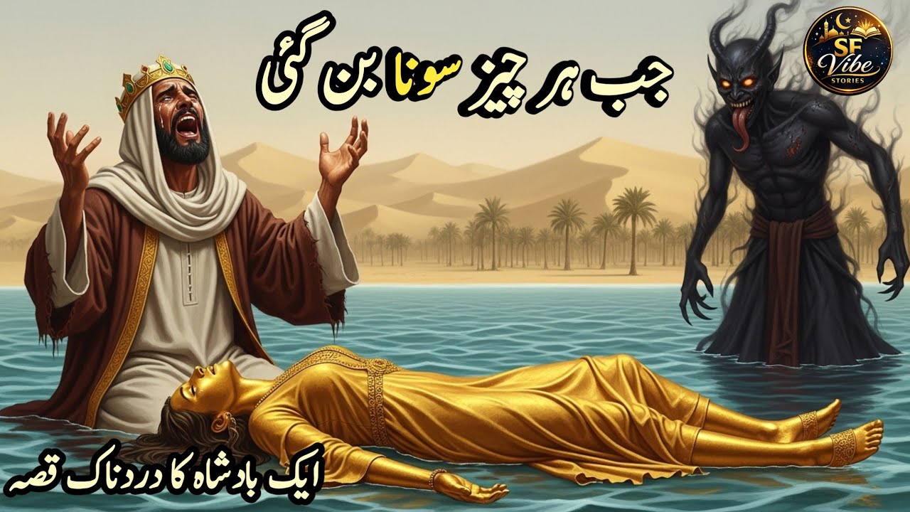 Jab Har Cheez Sona Ban Gayi | Ek Badshah Ki Dardnaak Kahani | Moral Story In Urdu 