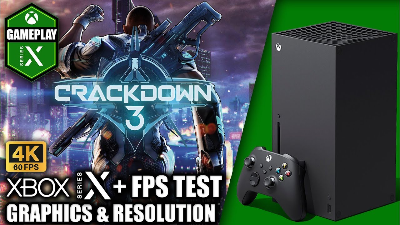 Crackdown 3 - Xbox Series X Gameplay + FPS Test