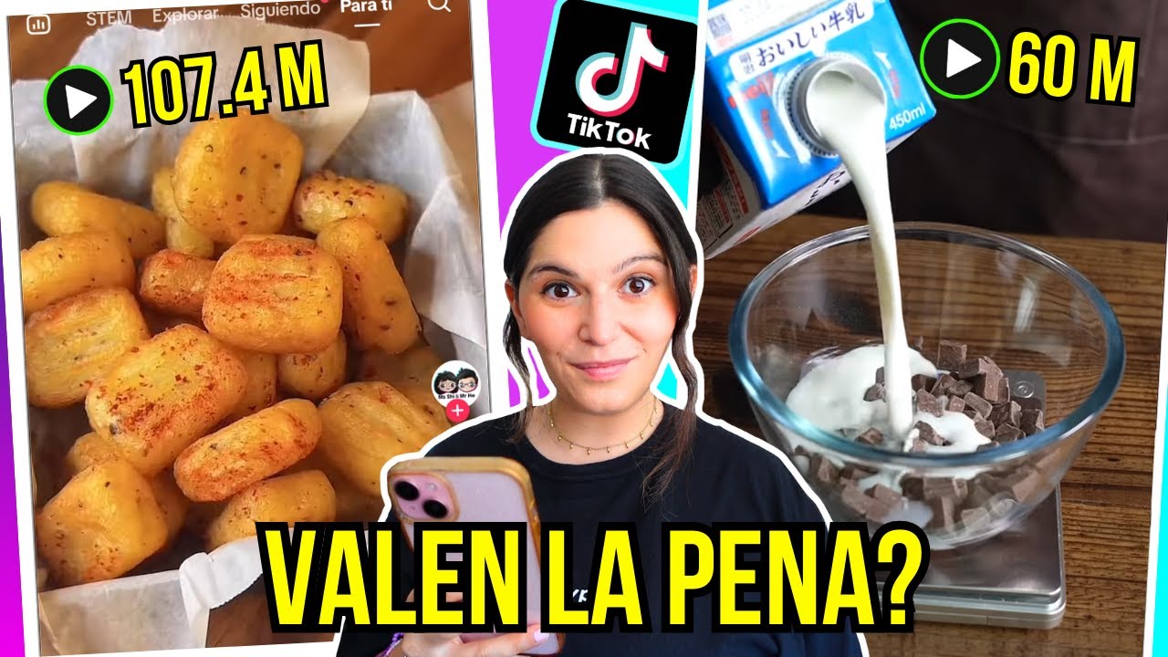 ENCONTRÉ la RECETA MÁS VIRAL (107 MILLONES de VISTAS) *PONGAMOSLAS a PRUEBA*