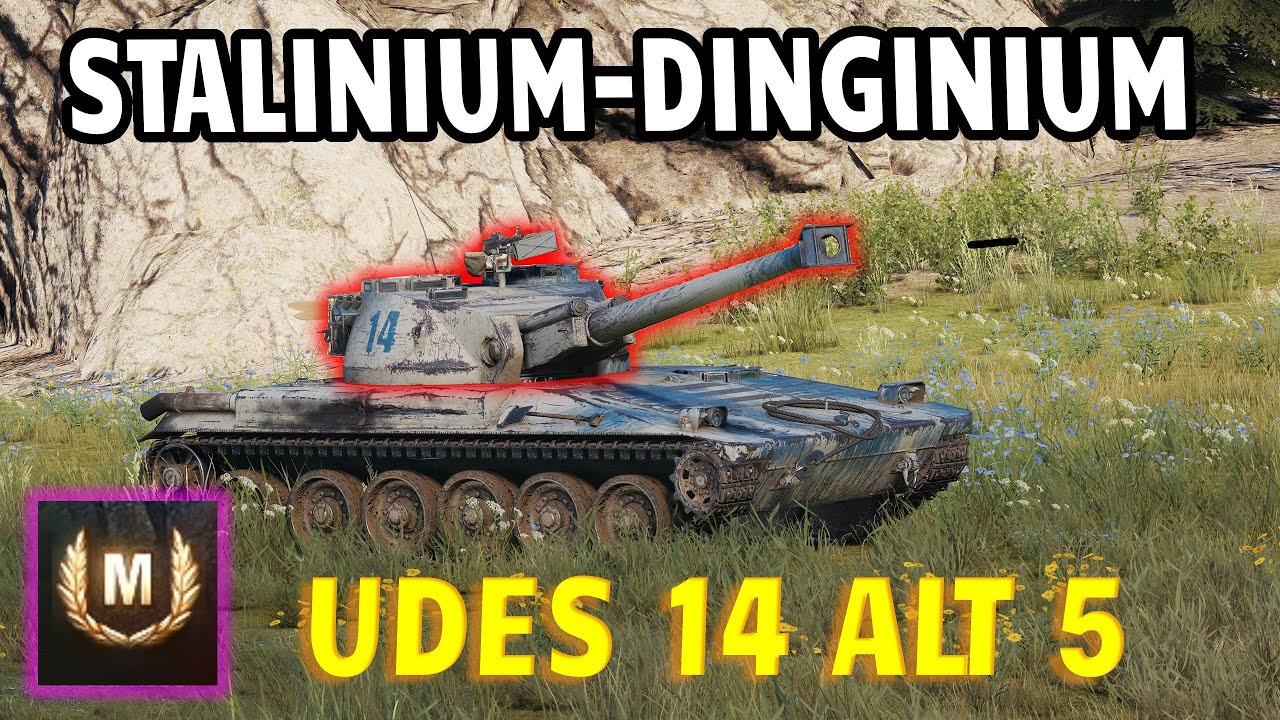 UDES 14 ALT 5 SZWED W AKCJI  BARDZO DOBRY CZOLG 8 POZIOMU Z PANCERZEM.JANEK CZOŁGISTA