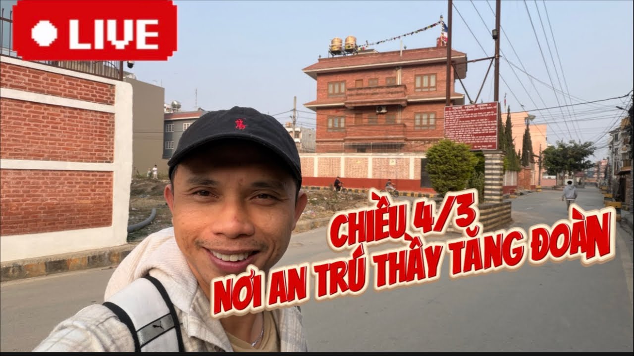 BUỔI CHIỀU 4/3 TẠI NƠI TĂNG ĐOÀN AN TRÚ #tuananhtv  #suminhtue