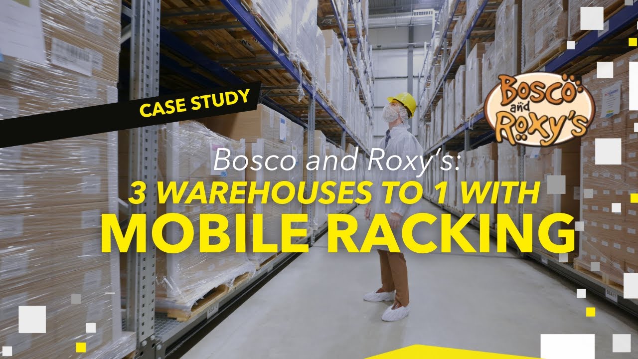 From 1,700 to 3,700 Pallets: Bosco & Roxy’s Mobile Racking Solution