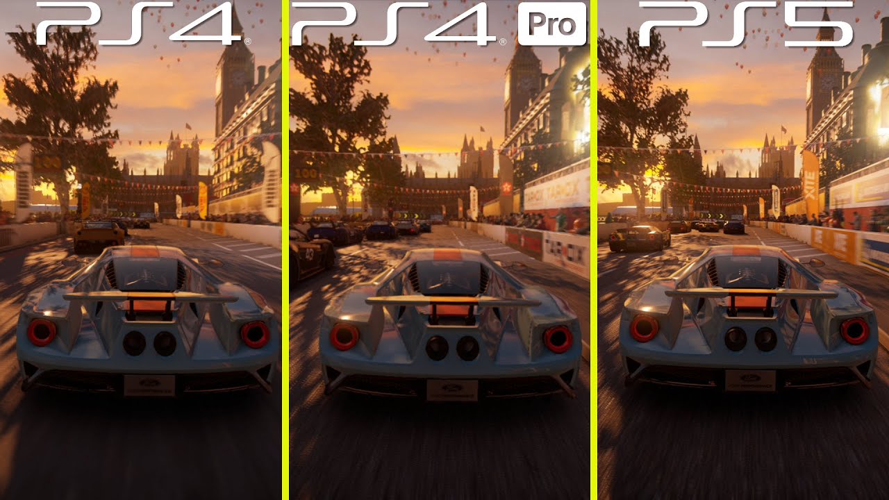 Grid Legends PS4 vs Ps4 Pro vs PS5 Graphics Comparison & FPS Test2