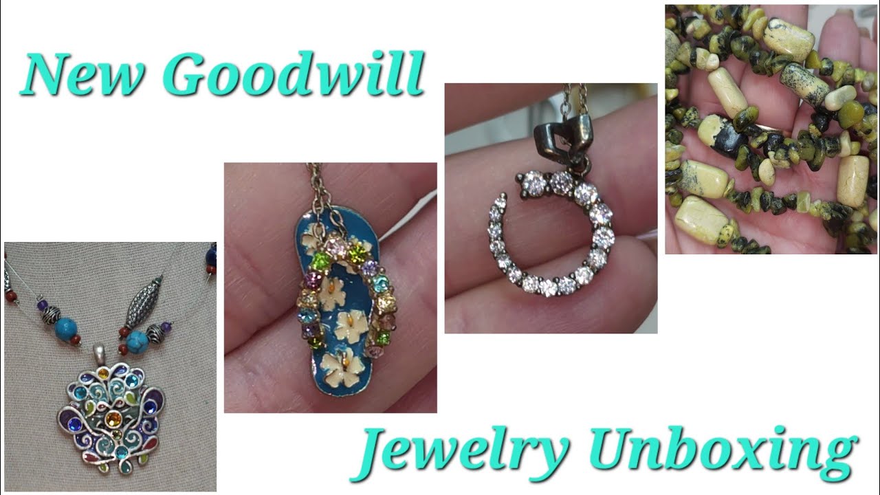 Jewelry Unbagging and a Goodwill story #unboxing #unbagging