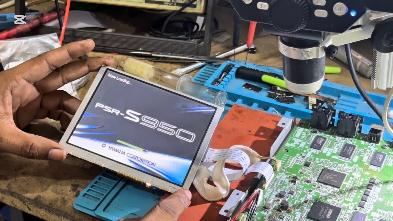 YAMAHA PSR-S950 | Dead MOTHERBOARD | Repair