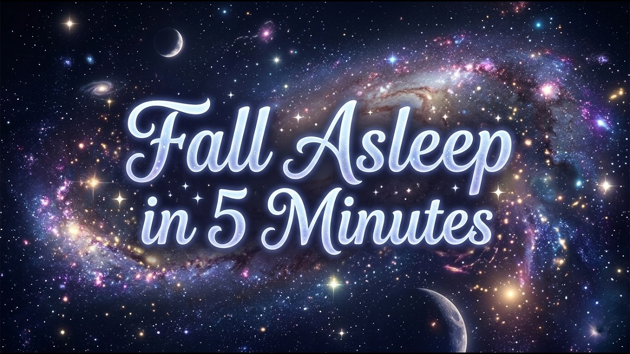🎵 Fall Asleep in 3 Minutes | Deep Healing Sleep Music to Stop Overthinking