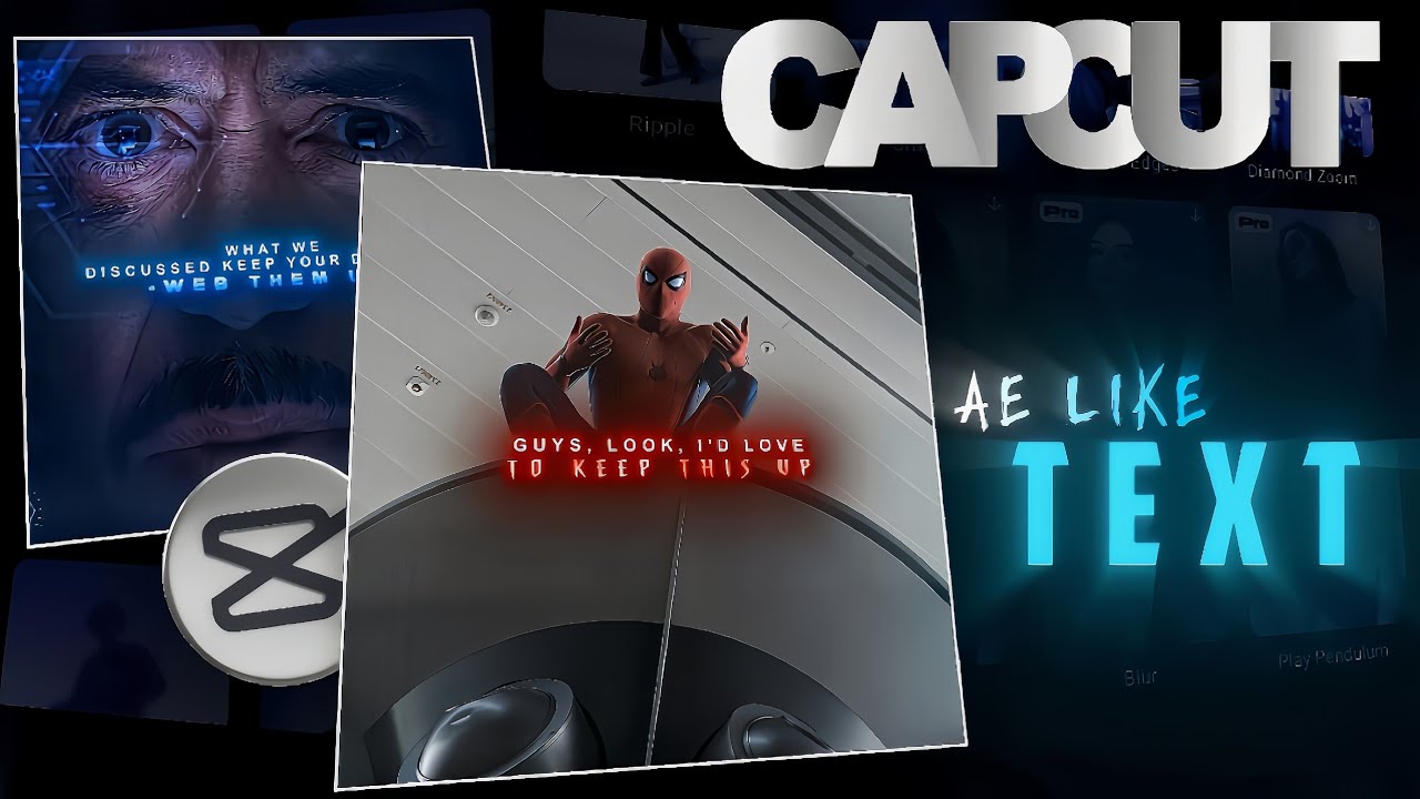✨️How To Get AE-STYLE Text in CapCut!🔥 (Easy Guide)