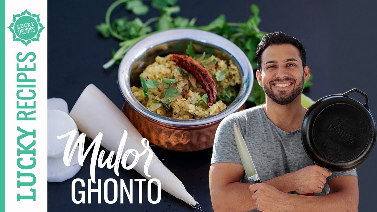 So müsst ihr mal Rettich kochen - Mulor Ghonto | Indische Rezepte | Vorspeise | VEGAN