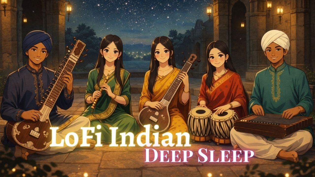 sleep music lofi indian – 9 Hours