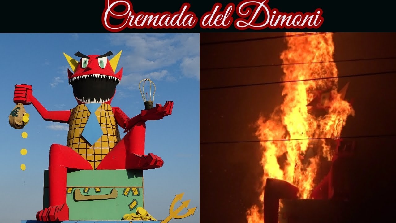 Cremada del Dimoni Badalona 2022 //Quemadura del Demonio Badalona 2022/Сожжение демона Бадалоны 2022