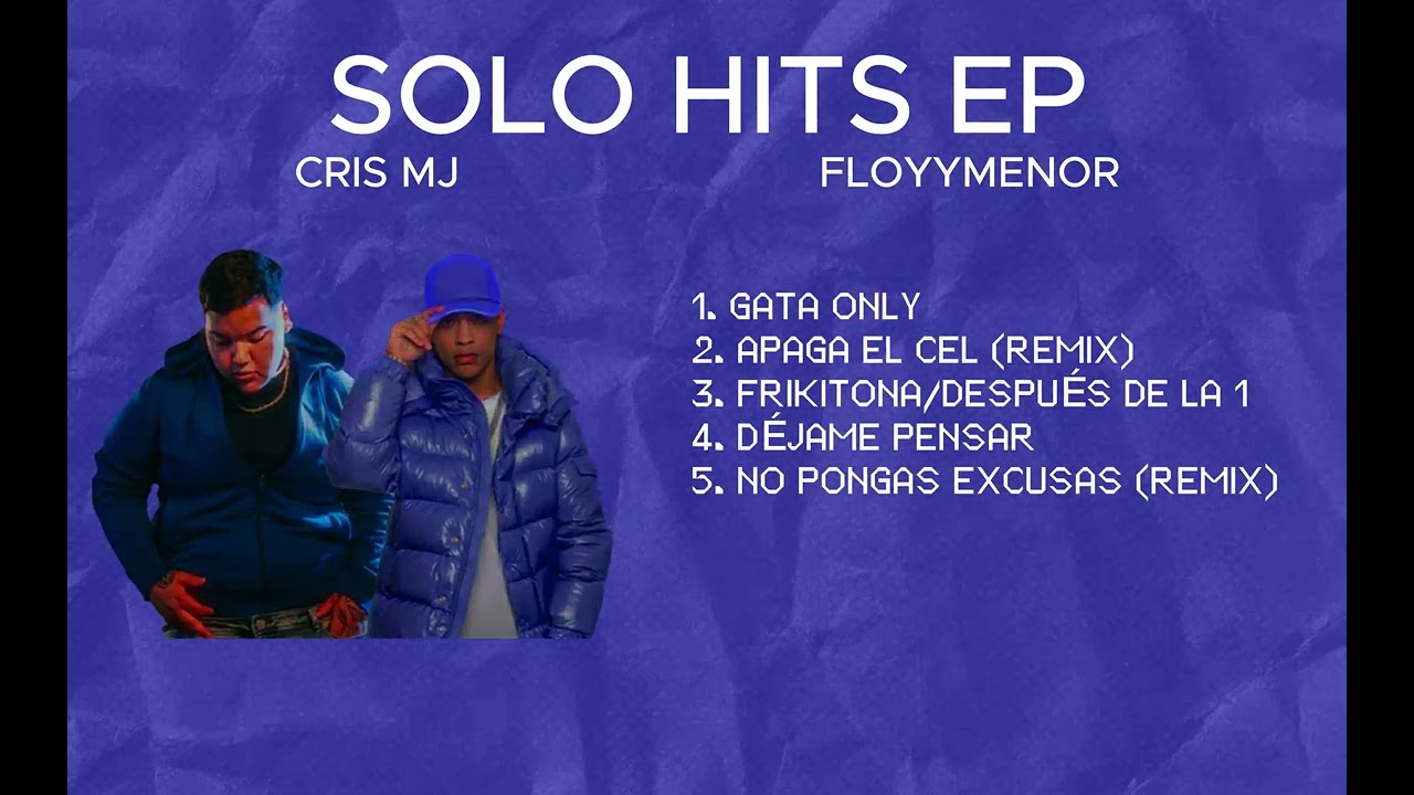 CRIS MJ, FLOYYMENOR (MIX 2024) - MEJORES CANCIONES - GRANDES ÉXITOS | Mixed by @naitbaess16