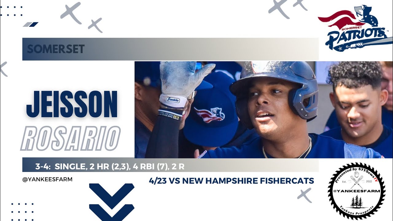Jeisson Rosario Vs NH Fisher Cats 4/23/23