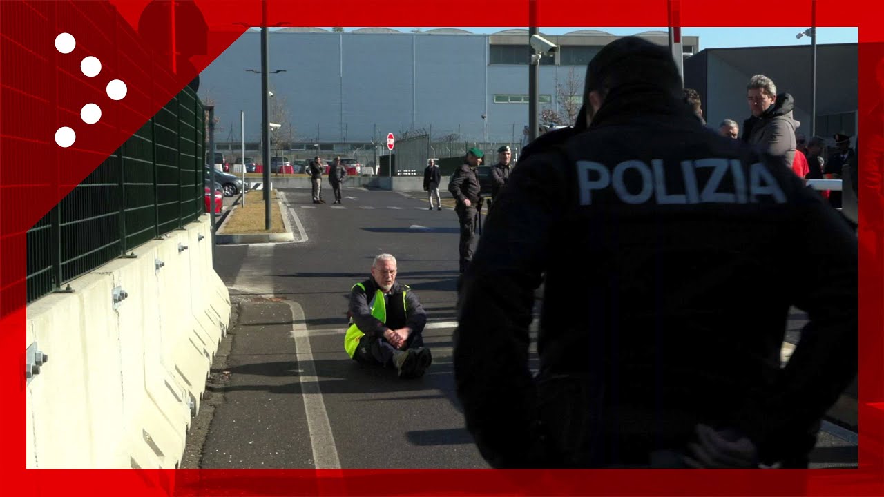 Malpensa, interviene la polizia: portati via gli attivisti