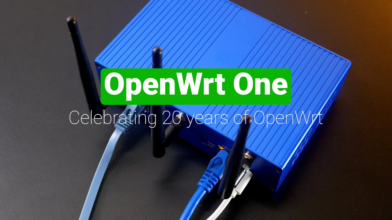 OpenWrt One - Celebrating 20 years of OpenWrt