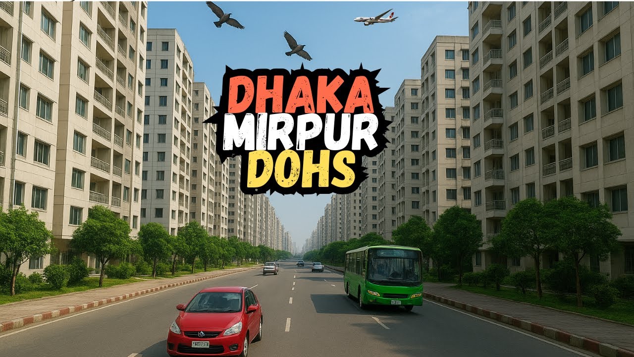মিরপুর DOHS | নিরাপদ, পরিচ্ছন্ন ও আধুনিক জীবনযাত্রা | Dhaka Residential Tour