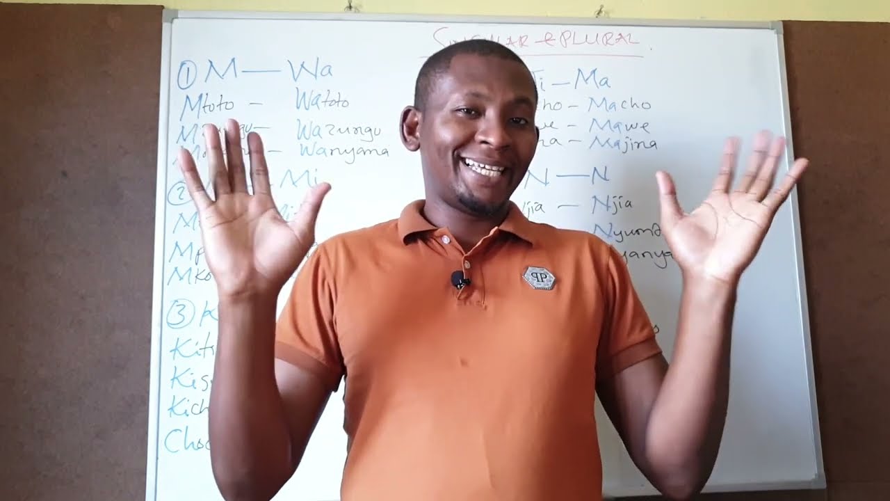 Singular and Plural in Swahili