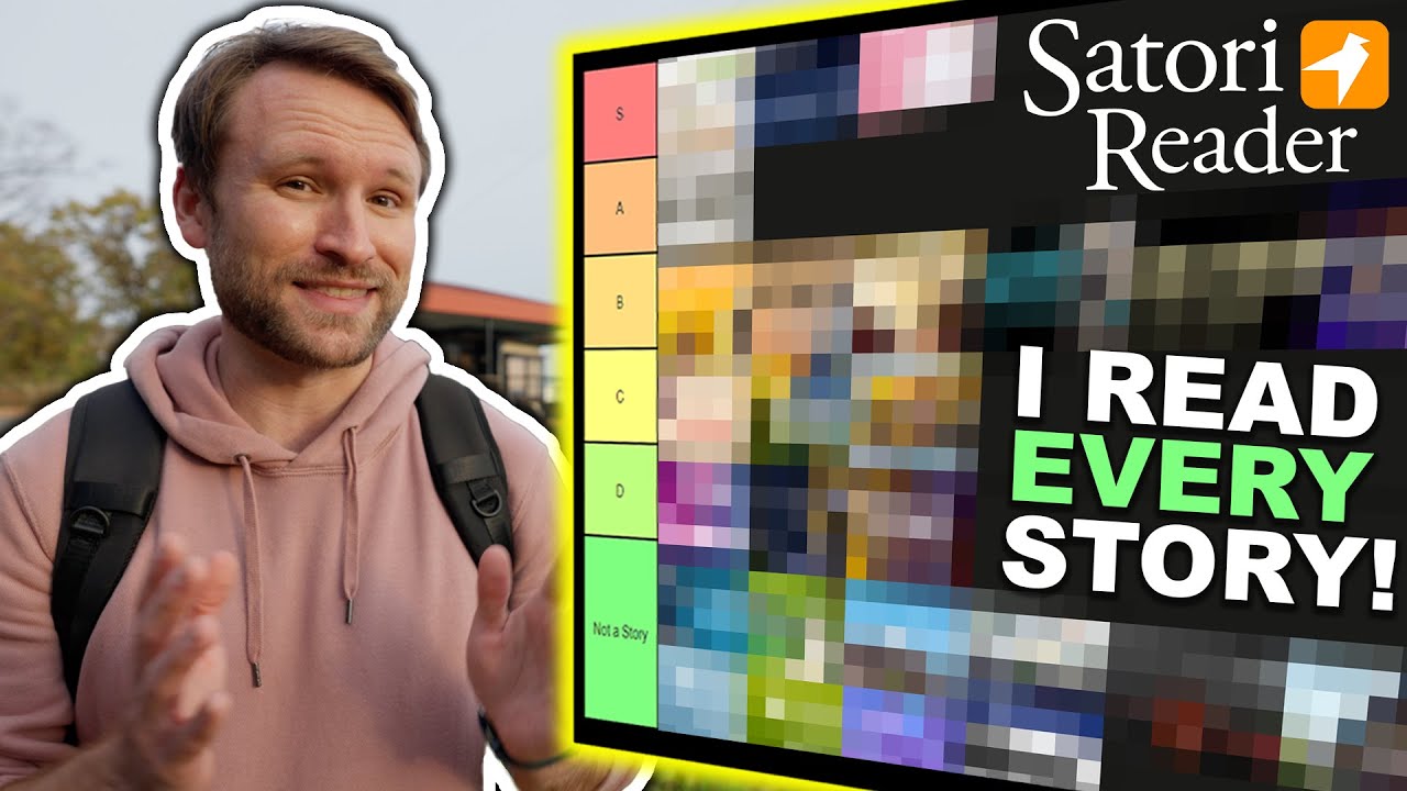 I read EVERY SINGLE STORY on Satori Reader... a Japanese Story App