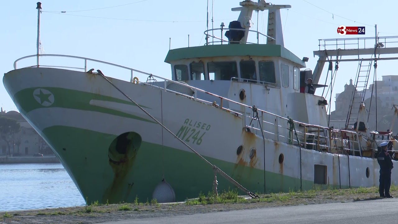 L'arrivo in porto del motopesca Aliseo a Mazara del Vallo dopo gli spari in Libia