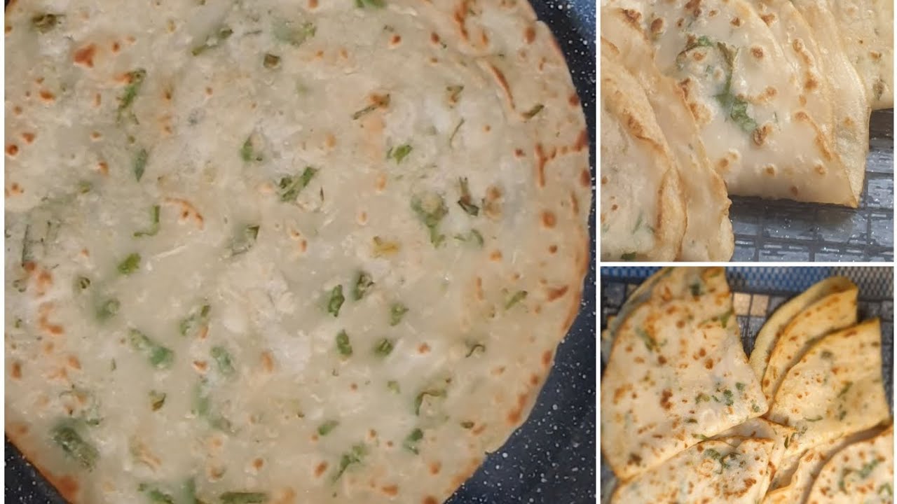 Butter Garlic Flatbread | 3 Minute No-Kneading, No Baking, No Yeast Liquid Dough | Quick & Easy |