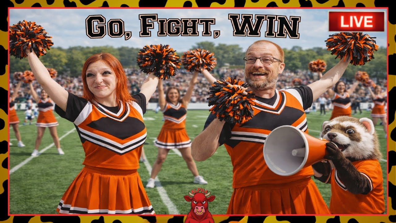 We've got spirit, yes we do!  🐌 and 🫖 cheer for you!!!
