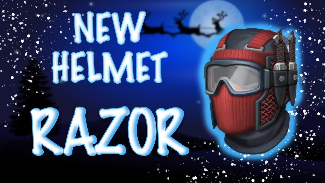 Новый шлем БРИТВА! Первое впечатление (Guns of boom RAZOR helmet)