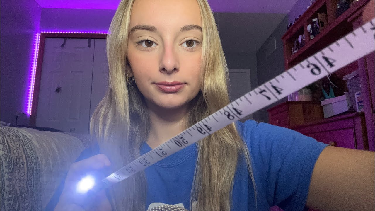ASMR | Measuring You 👀📏(confidential experimenting)