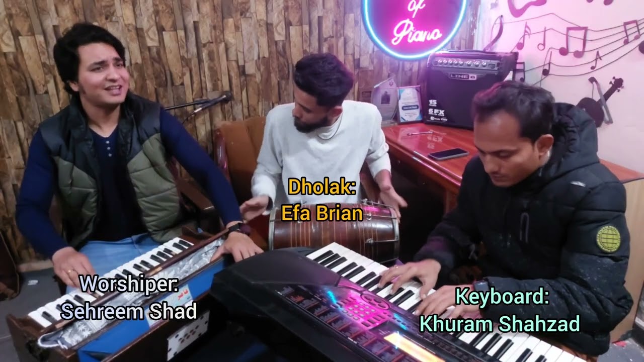 Live worship mashup with my worship boys a random practice time.