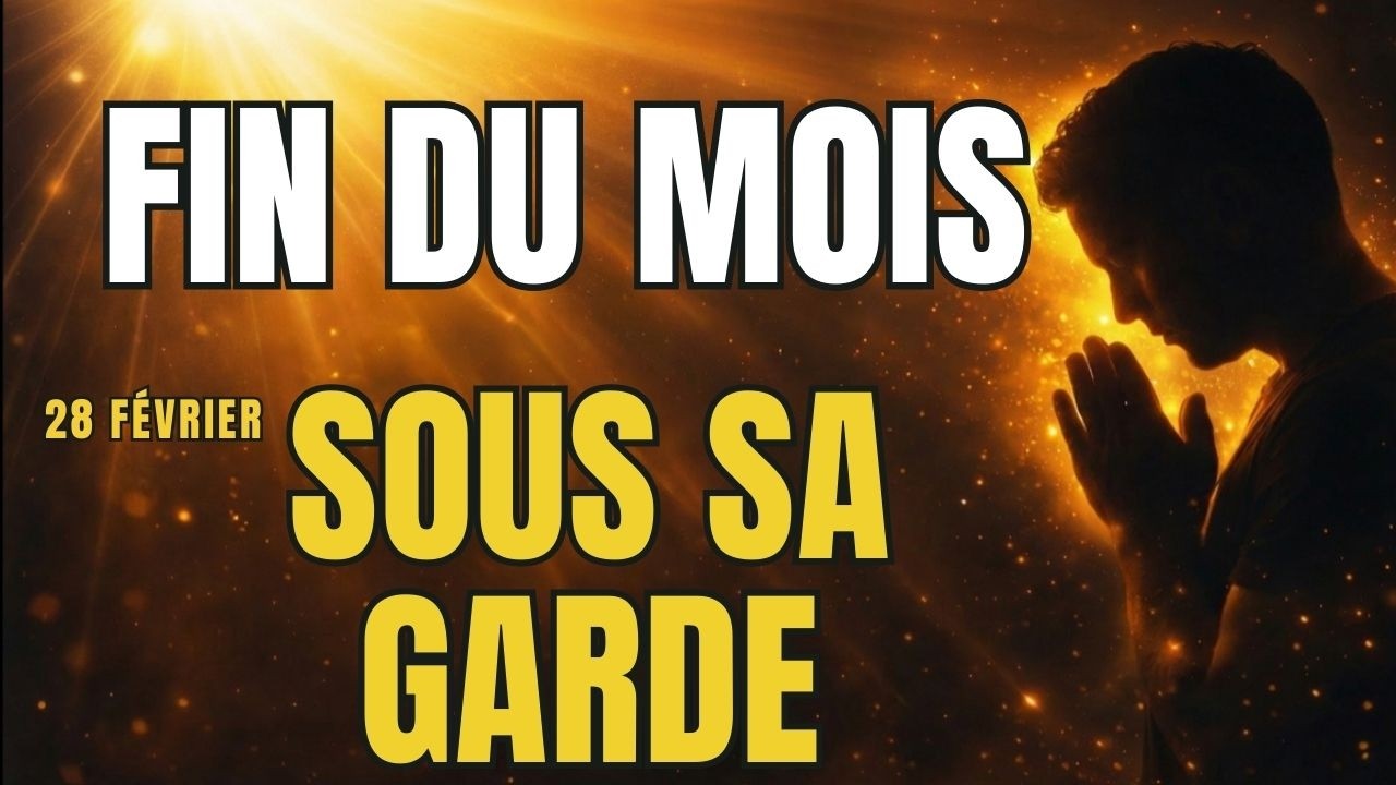 Psaume 91 – Dépose la fin de ce mois sous la protection de Dieu | Prière du matin