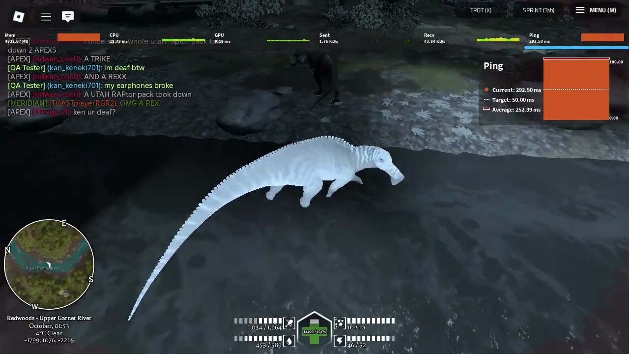 PRIOR EXTINCTION MONSTER EDMONTOSAURUS VS MONSTER TREX plus 3 ADULT REXES (both monsters 24%)