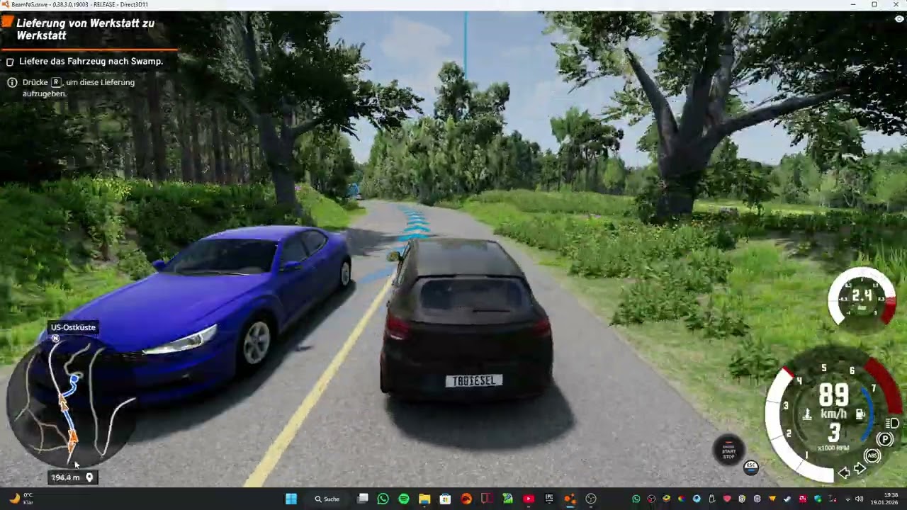 BeamNG.drive Werkstatt zu Werkstsatt US-Ostküste 704
