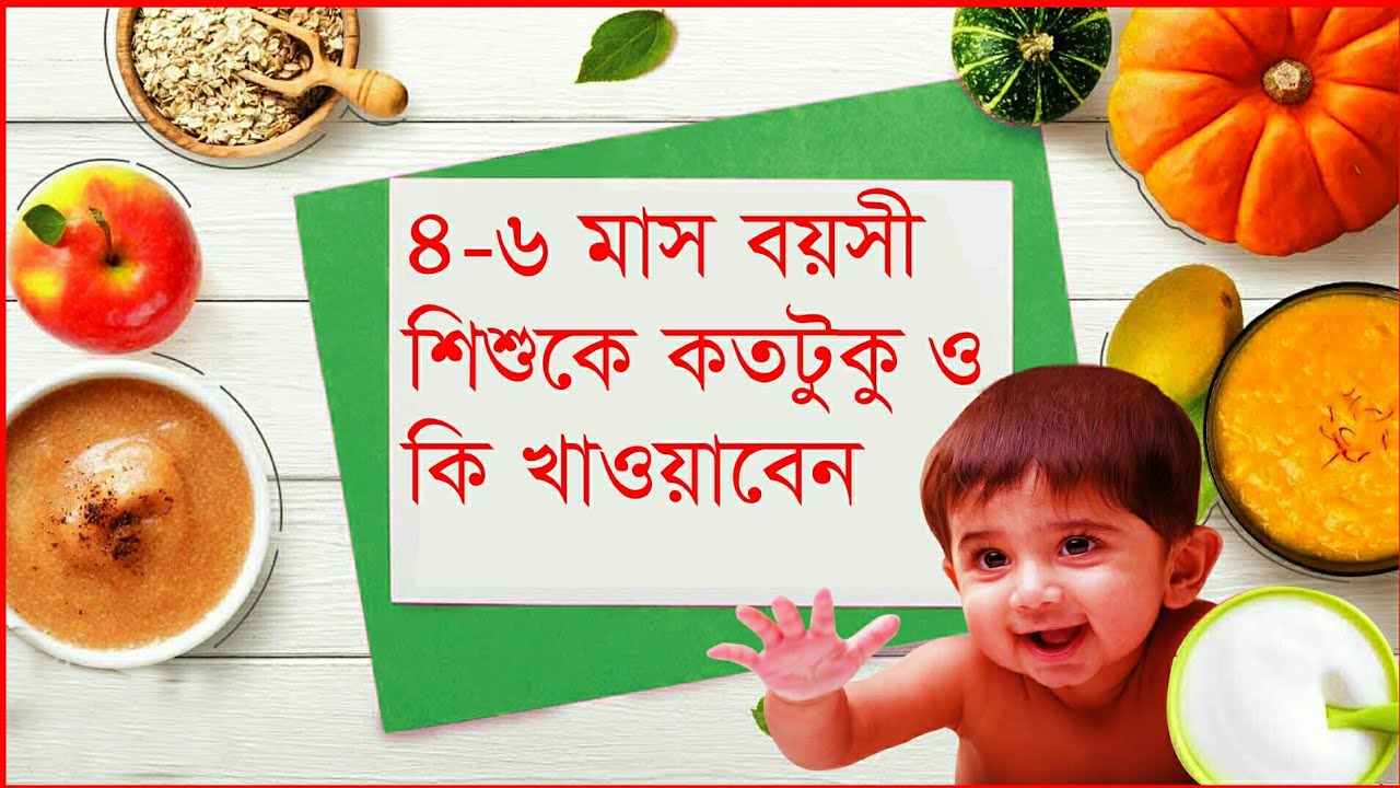 ৪ - ৬ মাস বয়সী শিশুকে কি এবং কতটুকু খাওয়াবেন ? || [Child Health] || Prescription Tv