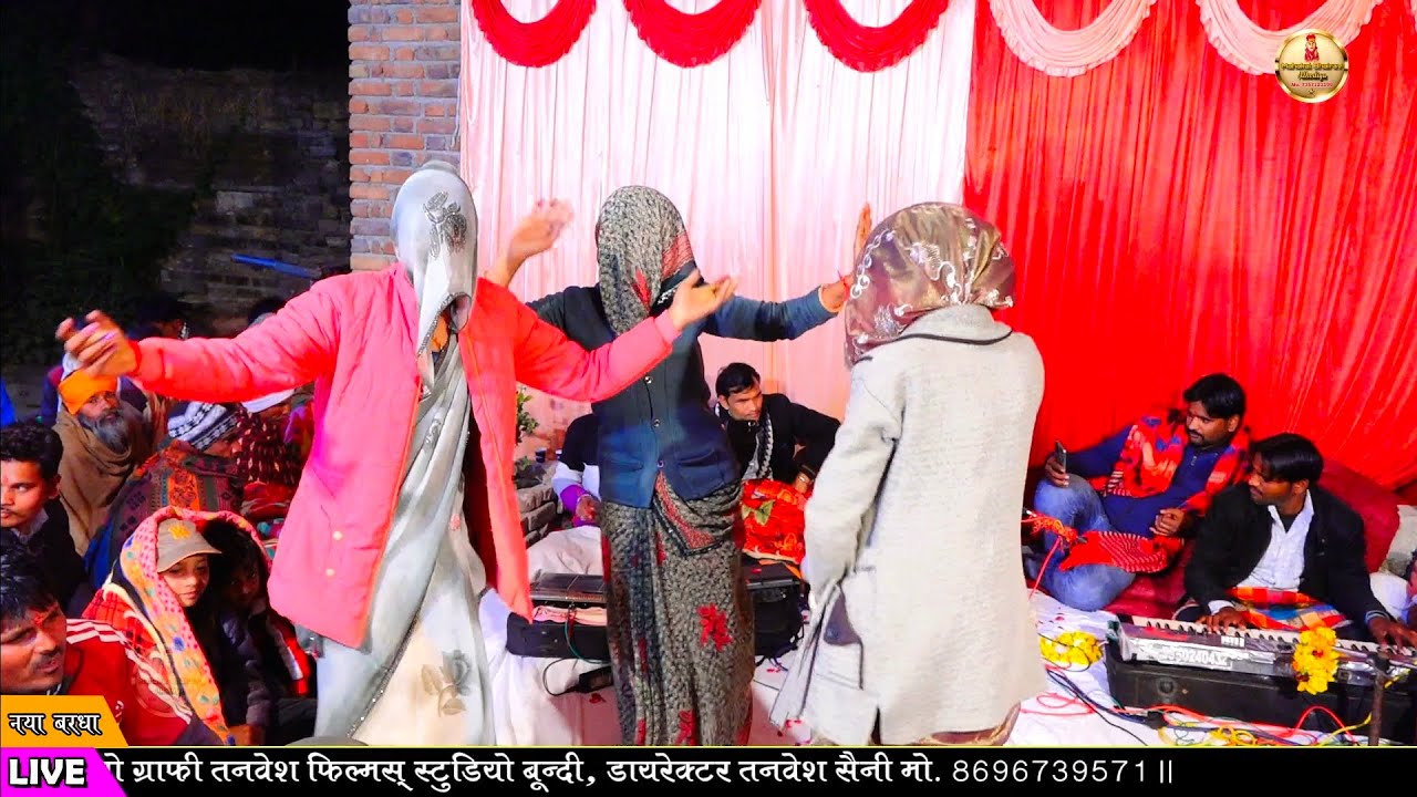 बावडिया में बेटियों मारो बाबो हाड़ो को सरदार जी ~ नया बरधा लाइव प्रोग्राम सिंगर ओम जी महाराज