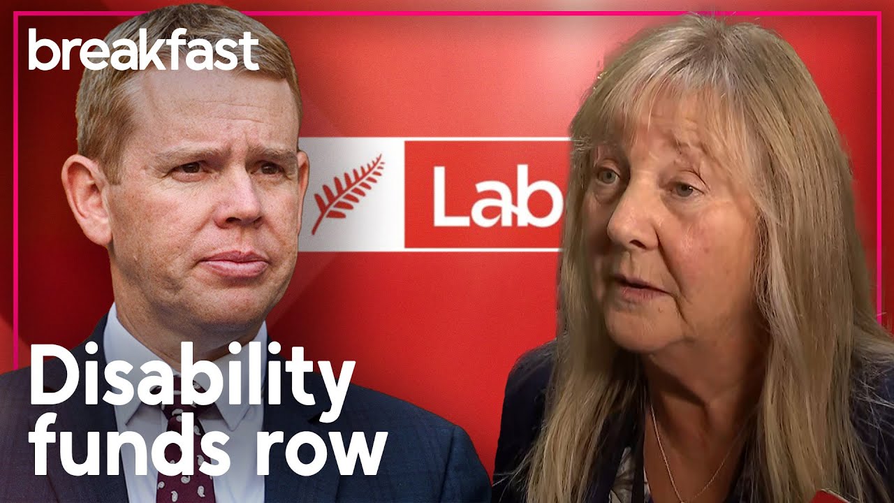 Labour calls for Minister for Disability Issues to be sacked | TVNZ Breakfast