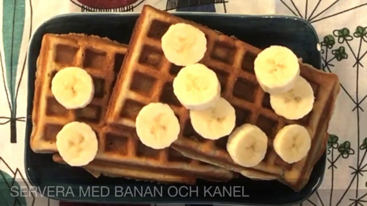 Bananv&aring;fflor med fiberhusk