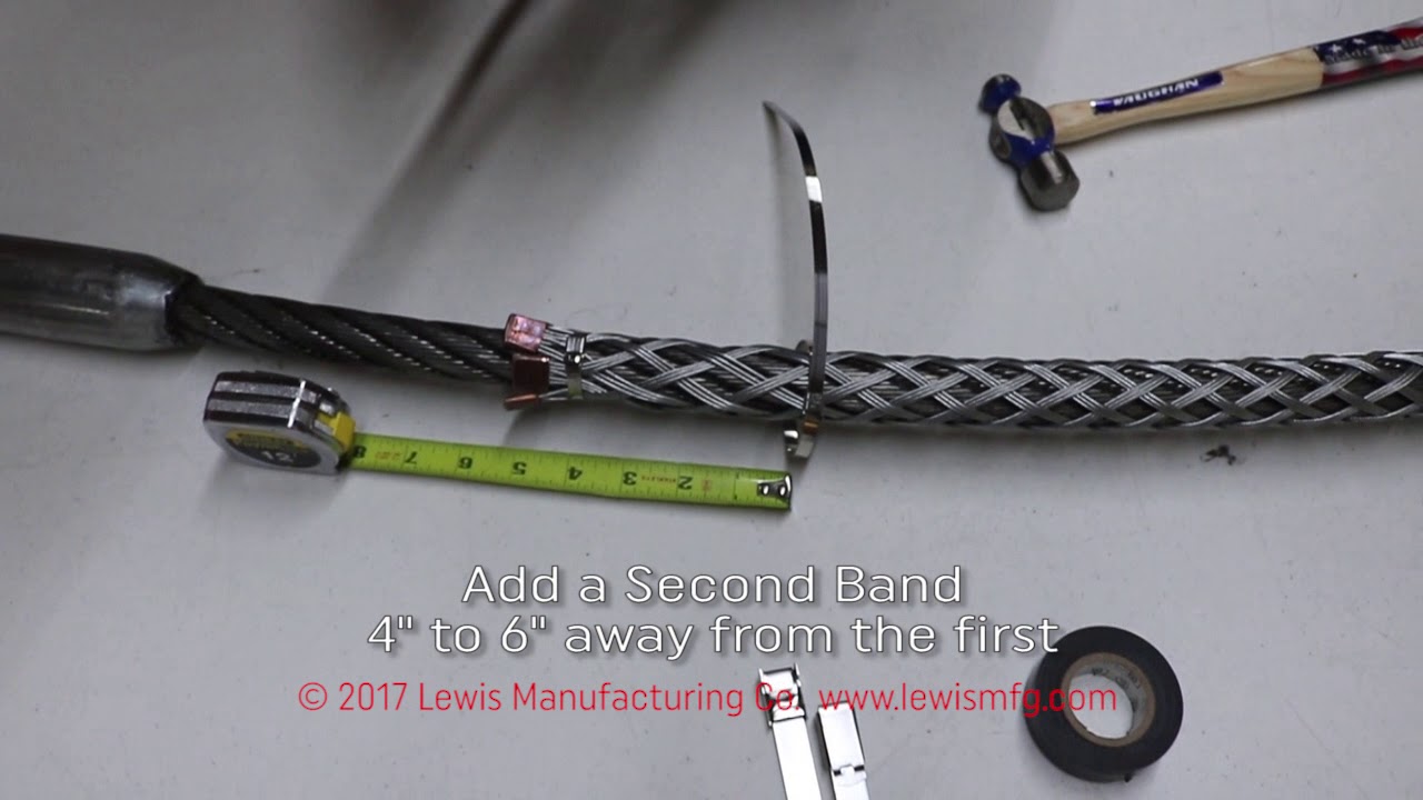 Lewis Mfg. Banding Instructions - J0206 Tool 1/4