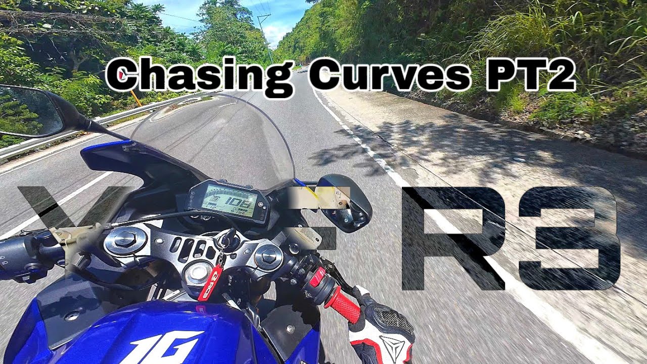 Yamaha R3 | DOWNHILL CURVES | Pure Riding