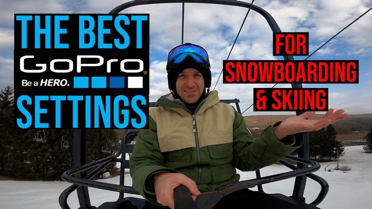 Best GoPro Hero8 Settings for Snowboarding & Skiing