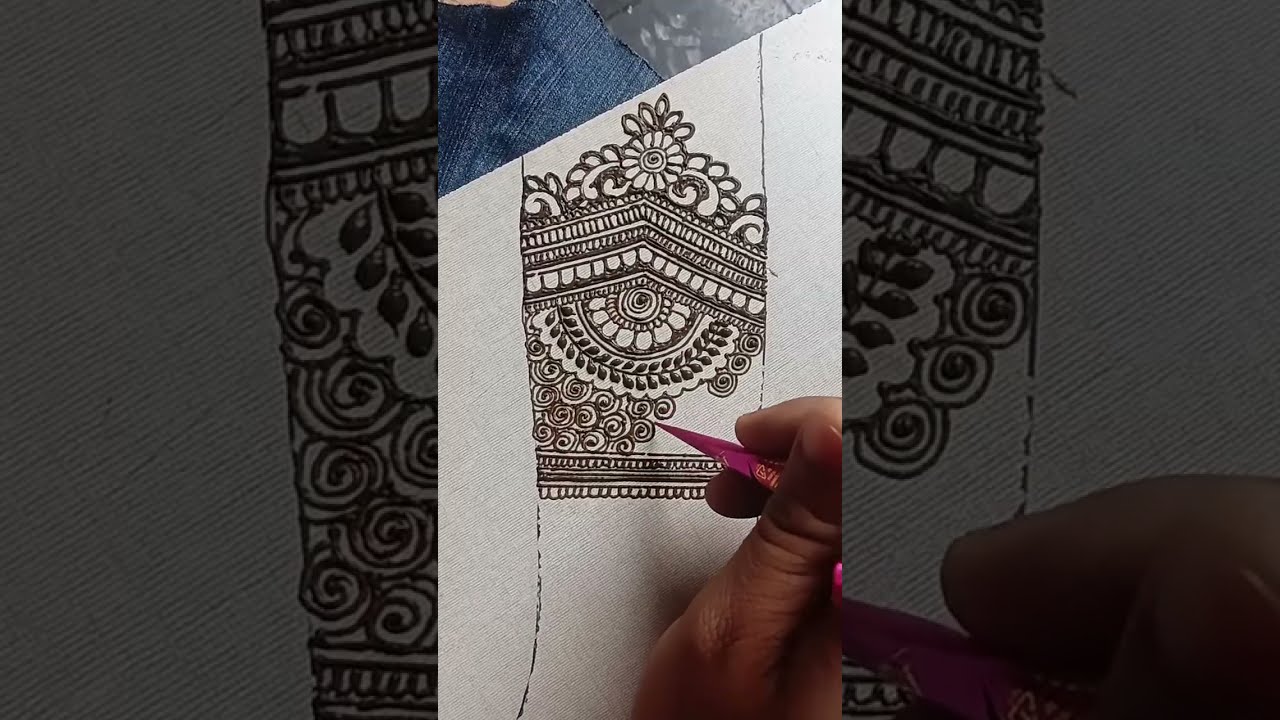 Amazing bridal mehndi designs day 17