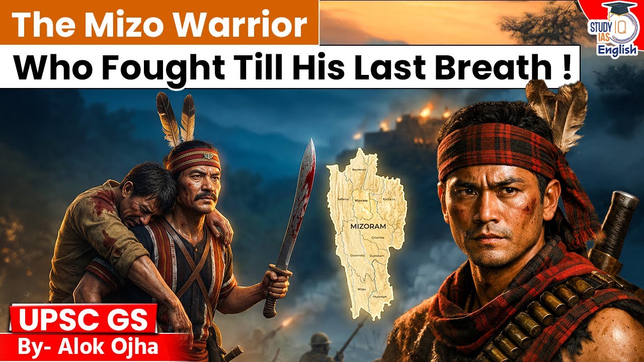 The Mizo Warrior Who Fought Till His Last Breath! | Pasaltha Khuangchera | Mizoram | By Alok Ojha